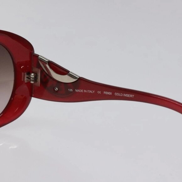 FENDI Sunglasses plastic Red Auth - Picture 10 of 14